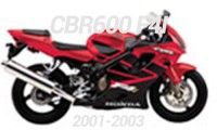 2001-2003 CBR600 F4i Carénage