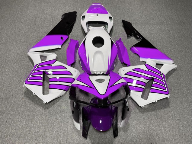 Ailes Violettes & Blanches 05-06 Honda CBR600RR Carénage