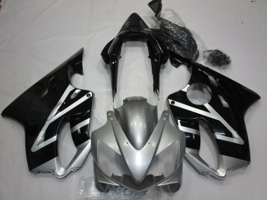 Argent & Noir 04-07 Honda CBR600 F4i Carénage