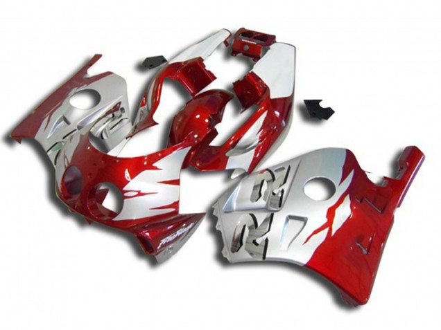 Argent Rouge & Blanc 90-98 Honda CBR250RR Carénage