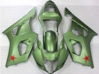 Armée Verte 03-04 Suzuki GSXR 1000 Carénage