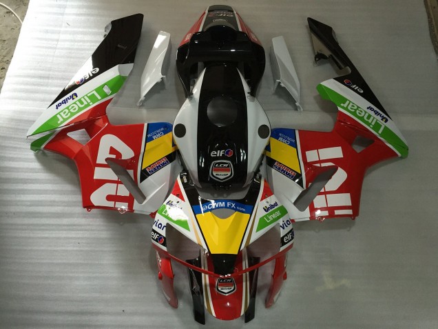 Bianco Rosso Givi 05-06 Honda CBR600RR Carénage