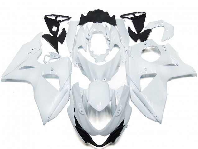 Blanc Brillant Uni 09-16 Suzuki GSXR 1000 Carénage