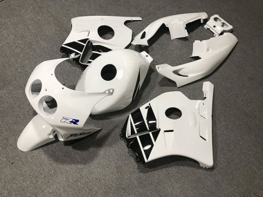 Blanc Noir 90-98 Honda CBR250RR Carénage