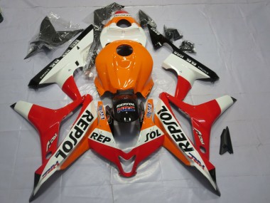 Blanc Repsol 07-08 Honda CBR600RR Carénage