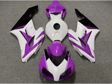 Blanc Violet & Noir Brillant 04-05 Honda CBR1000RR Carénage