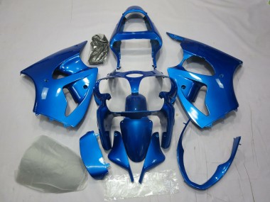 Bleu 00-02 Kawasaki ZX6R Carénage