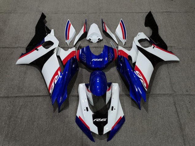 Bleu Blanc & Rouge 17-21 Yamaha R6 Carénage