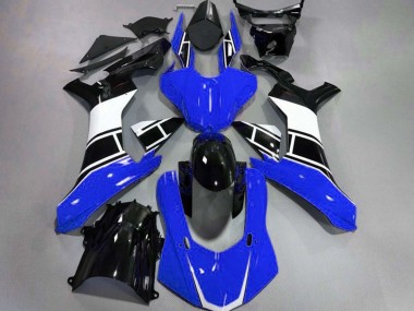 Bleu Brillant Blanc & Noir 15-19 Yamaha R1 Carénage