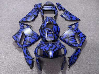 Bleu Camouflage 03-04 Honda CBR600RR Carénage