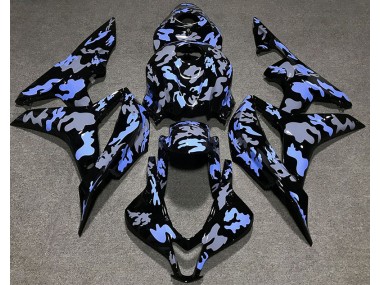 Bleu & Gris Camouflage 07-08 Honda CBR600RR Carénage