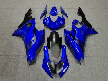 Bleu & Noir 17-21 Yamaha R6 Carénage