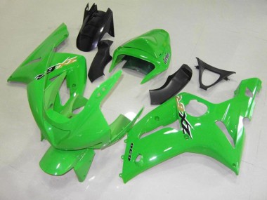 Chèque Vert Noir 03-04 Kawasaki ZX6R Carénage