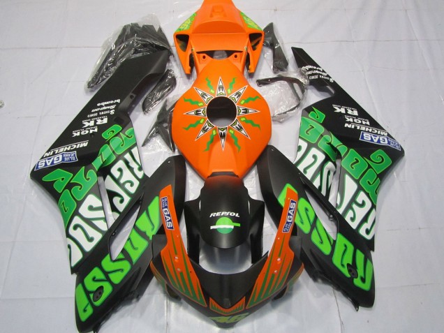 Citron Vert Rossi Mat 04-05 Honda CBR1000RR Carénage