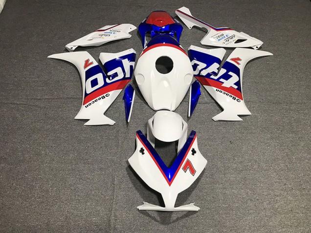 Design De Course Blanc 12-16 Honda CBR1000RR Carénage