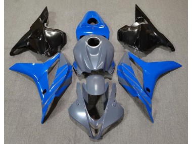 Double Bleu Sur Gris 09-12 Honda CBR600RR Carénage