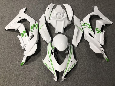 Kawi Blanc Vert Perle 16-19 Kawasaki ZX10R Carénage