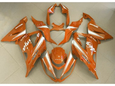 Ninja Orange 13-18 Kawasaki ZX6R Carénage