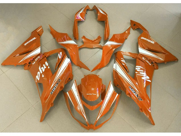 Ninja Orange 13-18 Kawasaki ZX6R Carénage