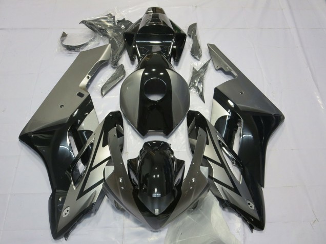 Noir & Argent 04-05 Honda CBR1000RR Carénage