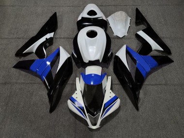 Noir Blanc & Bleu 07-08 Honda CBR600RR Carénage