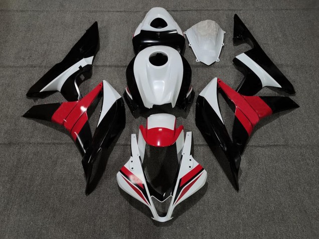 Noir Blanc & Rouge 07-08 Honda CBR600RR Carénage