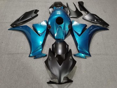 Noir Mat & Bleu Spécial 12-16 Honda CBR1000RR Carénage