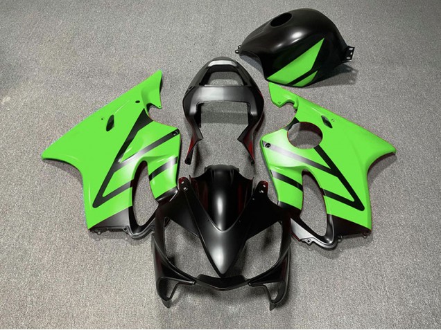 Noir Mat & Vert 01-03 Honda CBR600 F4i Carénage