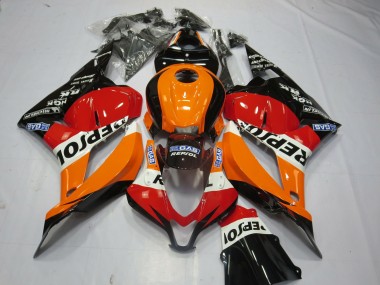 Noir Repsol 09-12 Honda CBR600RR Carénage