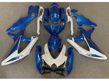 OEM Style Bleu & Blanc 08-10 Suzuki GSXR 600-750 Carénage