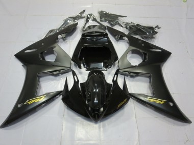 Or Noir Mat 03-04 Yamaha R6 Carénage