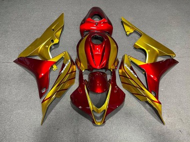 Or Rouge 07-08 Honda CBR600RR Carénage