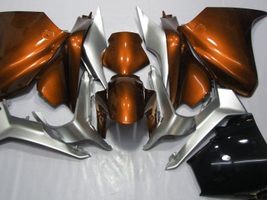 Orange & Argent 10-13 Honda VFR1200 Carénage