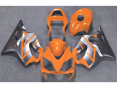 Orange & Argent Mat 01-03 Honda CBR600 F4i Carénage