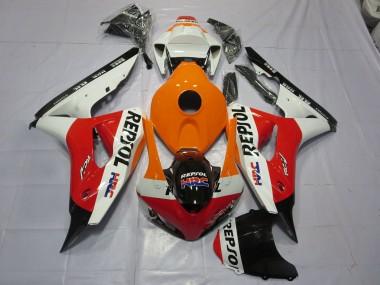 Orange Repsol 06-07 Honda CBR1000RR Carénage