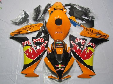 Orange Rouge Taureau 12-16 Honda CBR1000RR Carénage