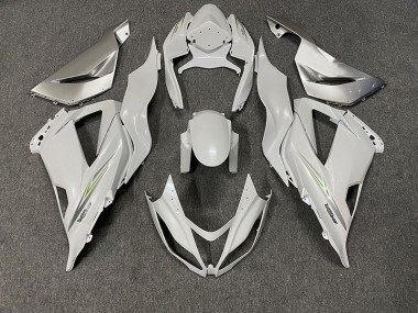 Perle Blanche 13-18 Kawasaki ZX6R Carénage