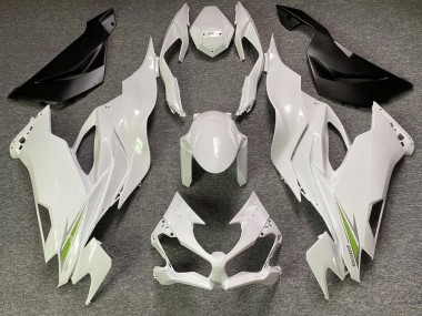 Perle Blanche 19-23 Kawasaki ZX6R Carénage