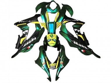 Requin Vert Forêt 16-19 Kawasaki ZX10R Carénage