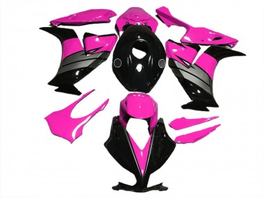 Rose Brillant Noir & Gris 12-16 Honda CBR1000RR Carénage