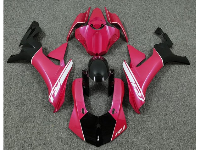 Rose Vif & Noir 15-19 Yamaha R1 Carénage