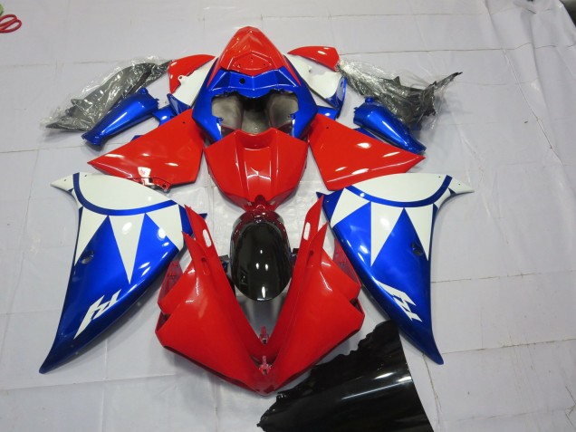 Rouge Bleu & Blanc 12-14 Yamaha R1 Carénage