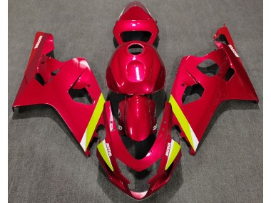 Rouge Brillant 04-05 Suzuki GSXR 600-750 Carénage