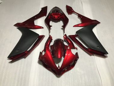 Rouge Foncé 07-08 Yamaha R1 Carénage