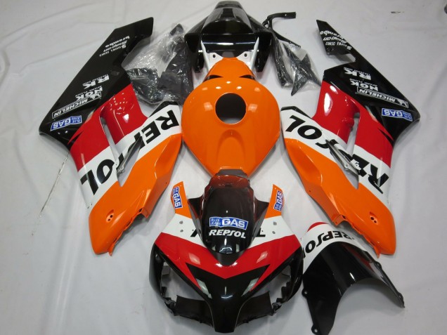 Rouge Noir Mat 04-05 Honda CBR1000RR Carénage