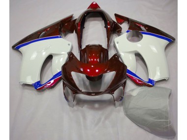 Rouge Profond & Bleu 99-00 Honda CBR600 F4 Carénage