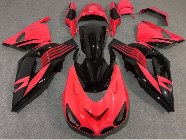 Rouge Vif 06-11 Kawasaki ZX14R Carénage