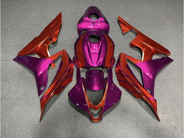 Rouge Violet 07-08 Honda CBR600RR Carénage