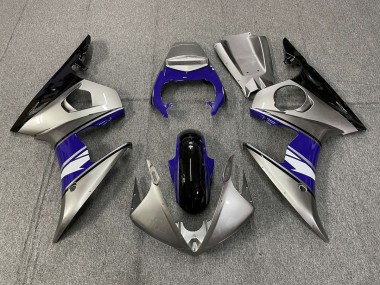 Style Argent & Violet 03-04 Yamaha R6 Carénage