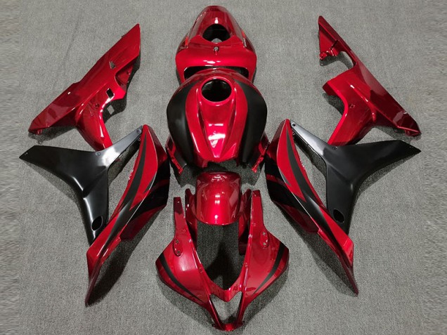 Style Rouge Foncé OEM 07-08 Honda CBR600RR Carénage